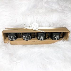 NWT RAE DUNN BY MAGENTA ESPRESSO MUG SET